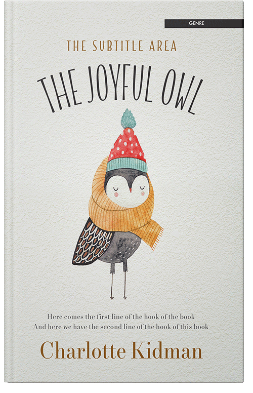 Front view of Premade Teen & Young Adult Book Cover - Cararra