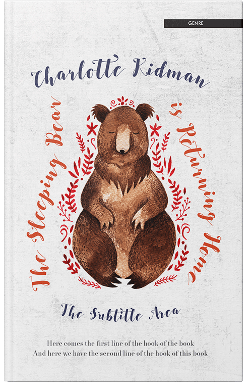 Front view of Premade Children's Book Cover - Ebb