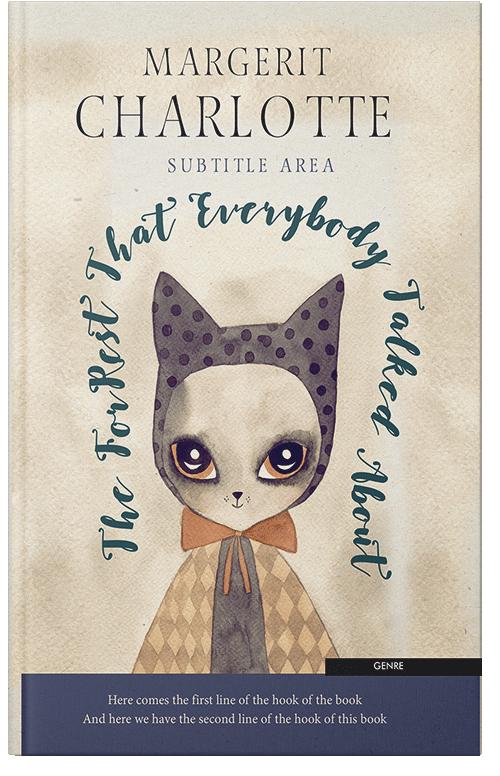 Front view of Premade Children's Book Cover - Aths Special