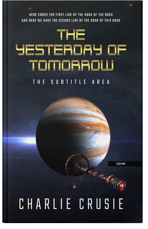 Front view of Premade Science Fiction Book Cover - Vulcan