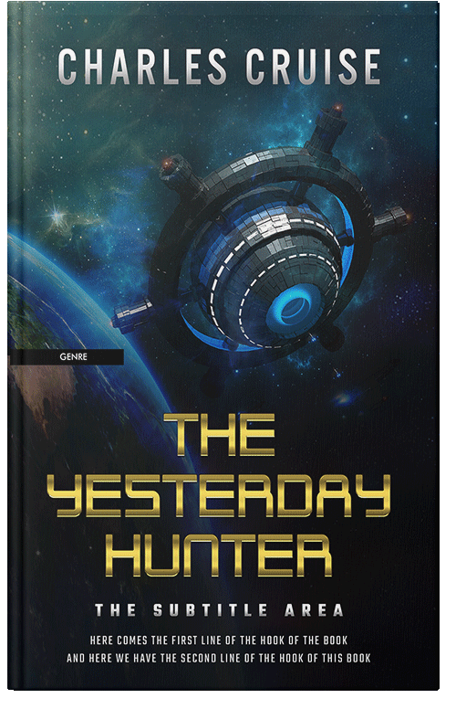 Front view of Premade Science Fiction Book Cover - Big Stone