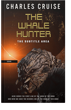 Pre Made Book Cover Crowshead