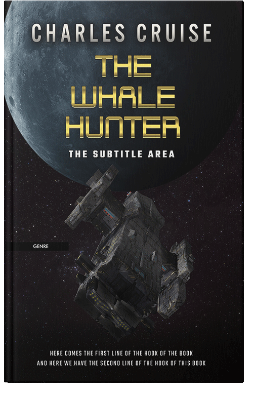 Front view of Premade Science Fiction Book Cover - Woodsmoke