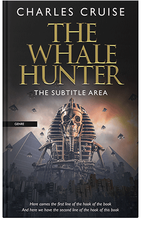 Pre Made Book Cover Shark