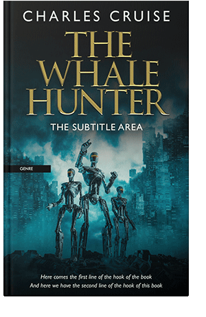 Pre Made Book Cover Black Pearl