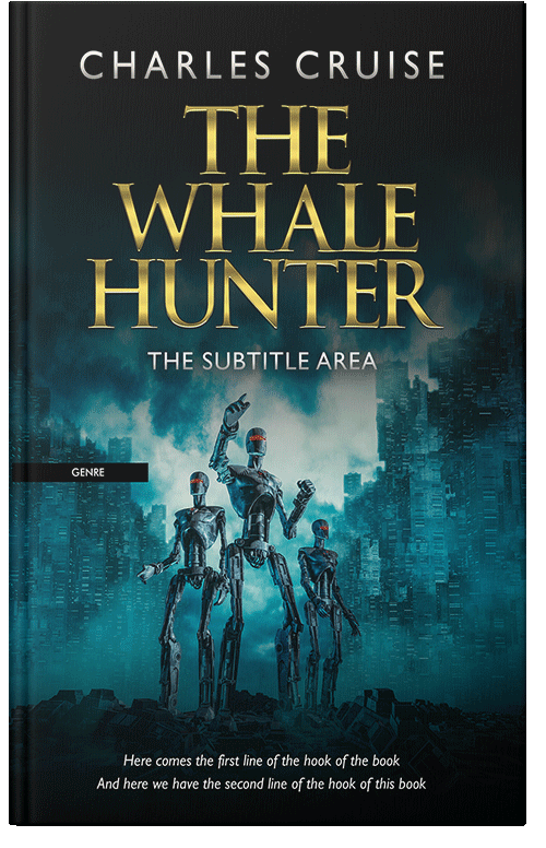 Front view of Premade Science Fiction Book Cover - Black Pearl