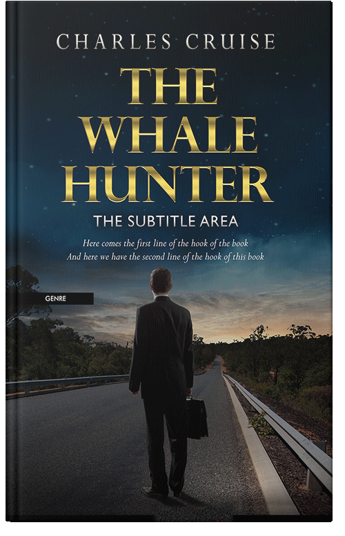 Front view of Premade Business Book Cover - Mirage