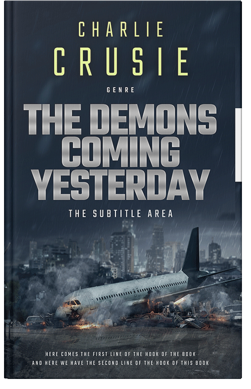 Front view of Premade Apocalyptica Book Cover - Mirage