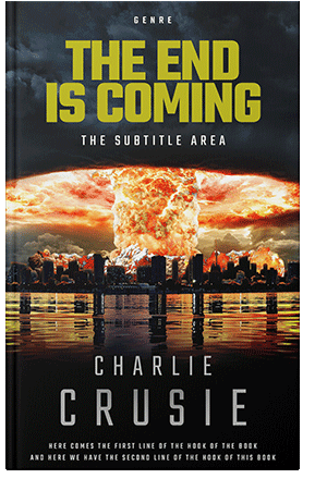 Pre Made Book Cover Cod Gray