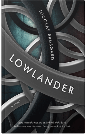 Premade Book Cover Shark
