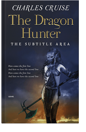 Pre Made Book Cover Steel Gray