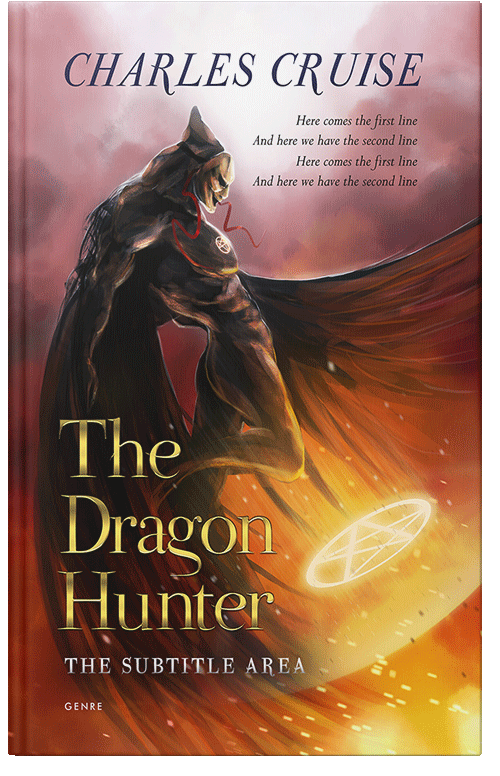 Front view of Premade Fantasy Book Cover - Mule Fawn