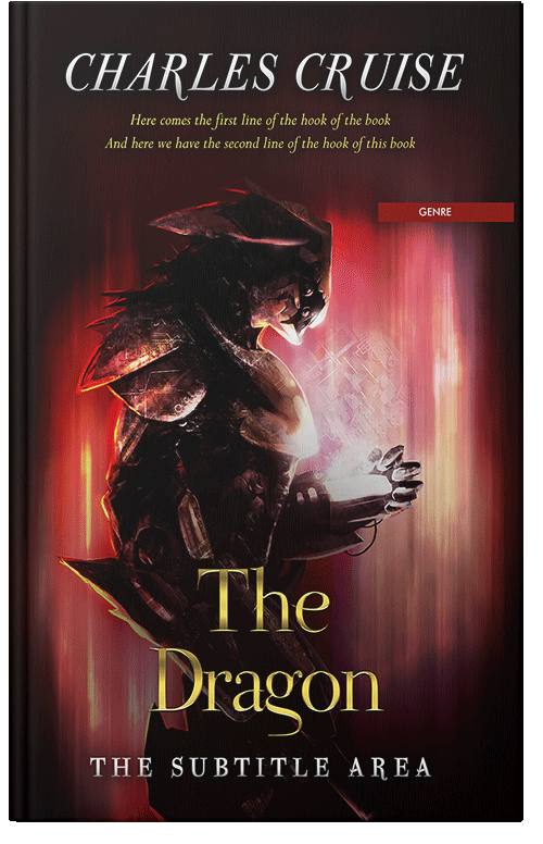 Front view of Premade Science Fiction Book Cover - New York Pink