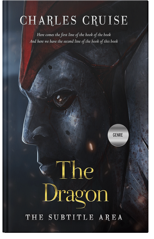 Front view of Premade Fantasy Book Cover - Woodsmoke