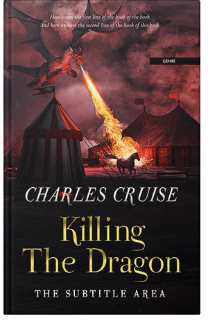 Premade Book Cover Antique Brass