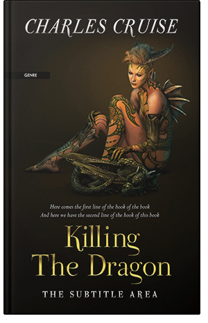 Premade Book Cover Crowshead