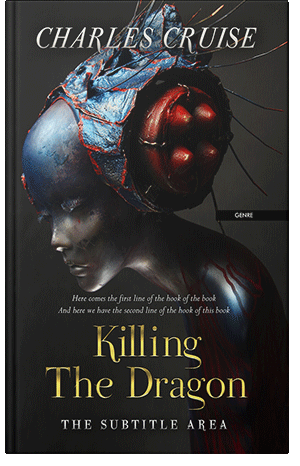 Premade Book Cover Cod Gray