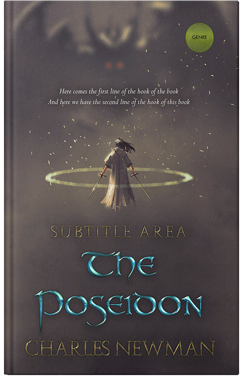 Front view of Premade Fantasy Book Cover - Tundora