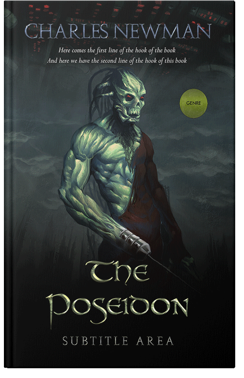 Front view of Premade Science Fiction Book Cover - Woodsmoke