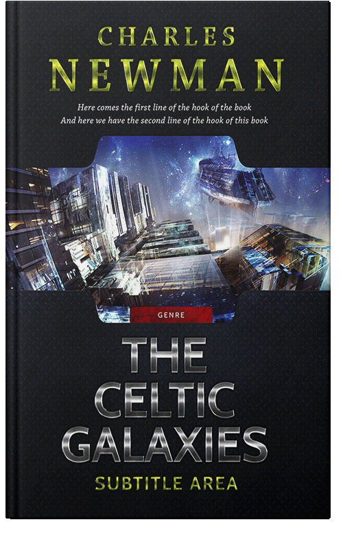 Front view of Premade Science Fiction Book Cover - Cinder