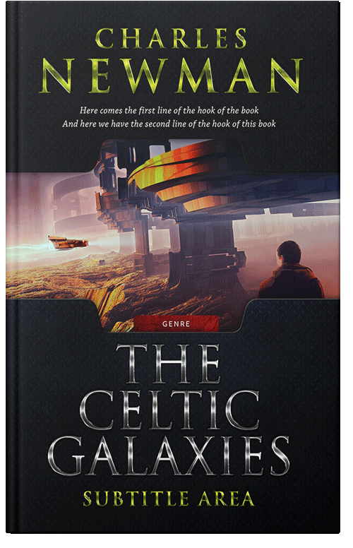 Front view of Premade Science Fiction Book Cover - Brandy Rose