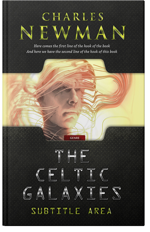 Front view of Premade Science Fiction Book Cover - Rangoon Green