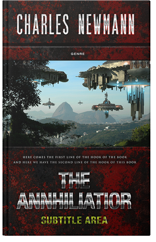 Front view of Premade Science Fiction Book Cover - Gondola