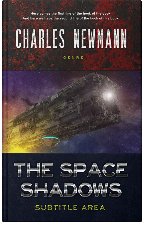 Front view of Premade Apocalyptica Book Cover - Thunder