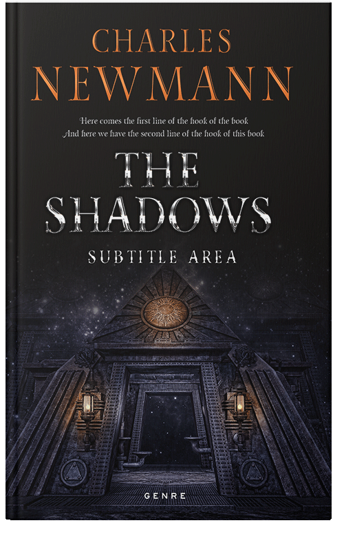 Front view of Premade Fantasy Book Cover - Woodsmoke