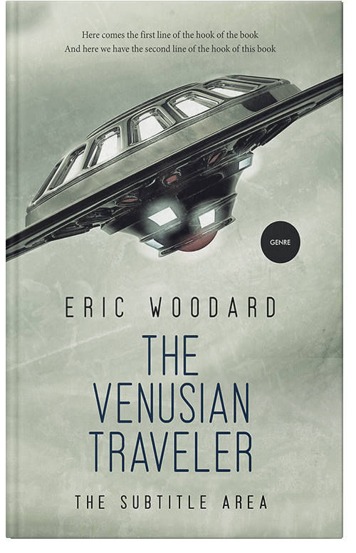 Front view of Premade Science Fiction Book Cover - Kangaroo