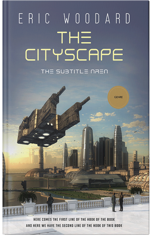 Front view of Premade Science Fiction Book Cover - Trout