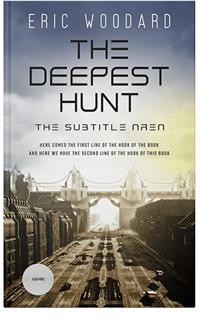 Pre Made Book Cover Timberwolf