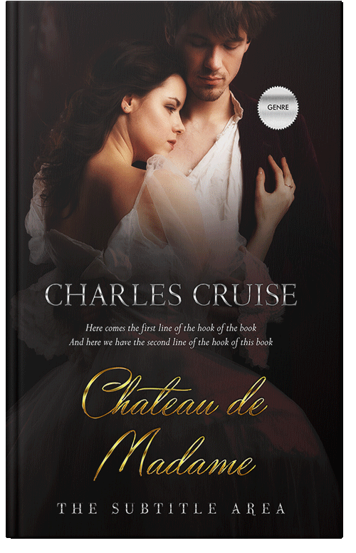 Front view of Premade Romance Book Cover - Gondola