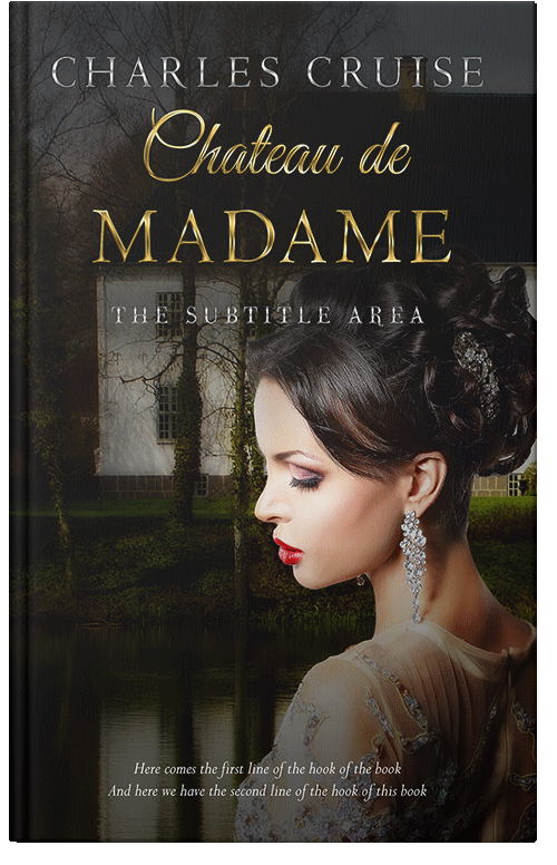 Front view of Premade Chick Lit Book Cover - Oil