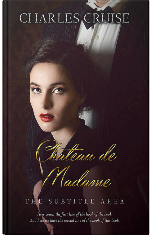 Front view of Premade Romance Book Cover - Coffee Bean