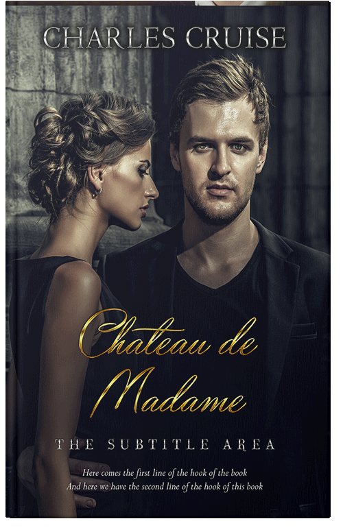 Front view of Premade Romance Book Cover - Vulcan