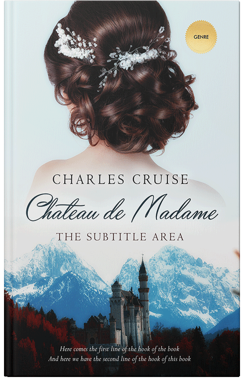 Front view of Premade Romance Book Cover - Geyser