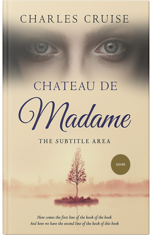 Front view of Premade Mystery & Thriller & Suspense Book Cover - Raffia