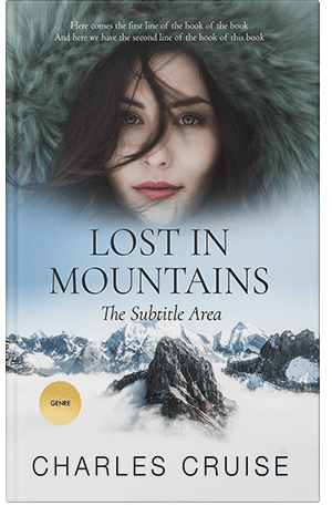 Premade Book Cover Outer Space