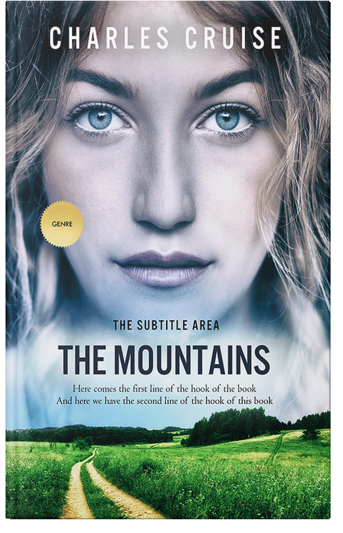 Front view of Premade Mystery & Thriller & Suspense Book Cover - Ghost