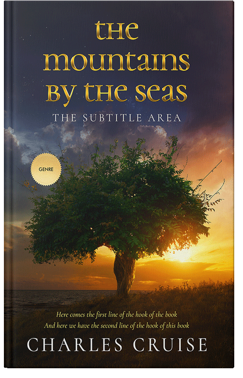 Front view of Premade Religion & Spirituality Book Cover - Mine Shaft