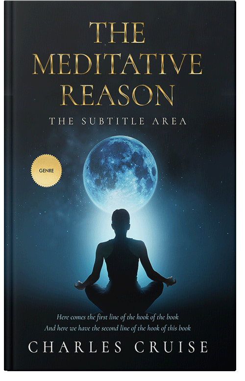 Front view of Premade Health & Mind & Body Book Cover - Firefly