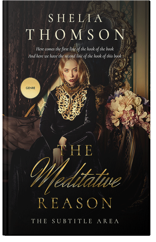 Front view of Premade Historical Book Cover - Laser