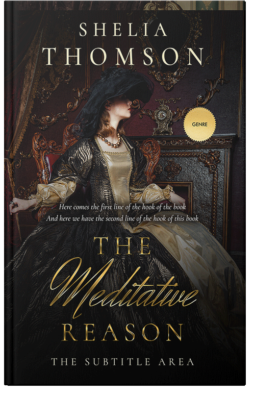 Front view of Premade Historical Book Cover - Gondola