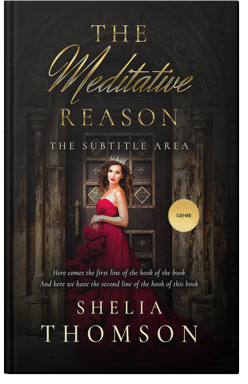 Front view of Premade Fantasy Book Cover - Night Rider