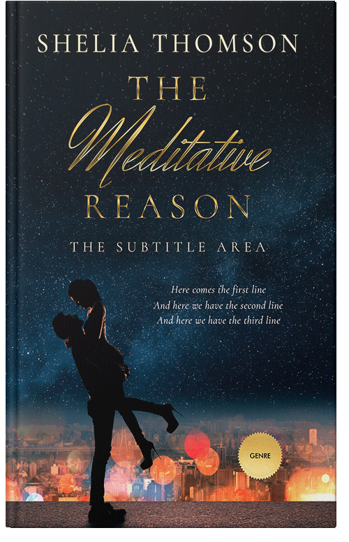 Front view of Premade Romance Book Cover - Firefly