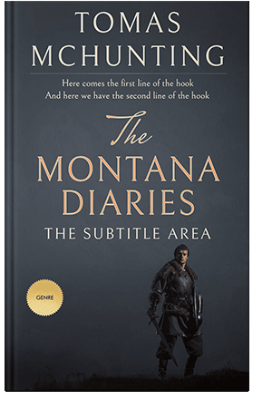 Pre Made Book Cover Outer Space