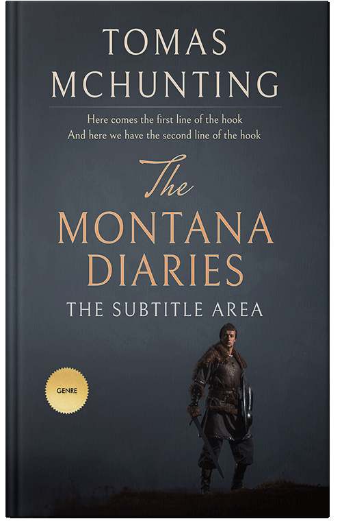 Front view of Premade Historical Book Cover - Outer Space