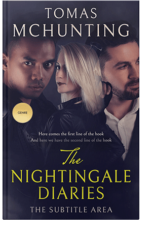 Pre Made Book Cover Mirage