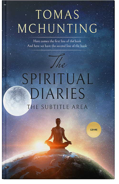 Front view of Premade Self-Improvement & Self-Help Book Cover - San Juan